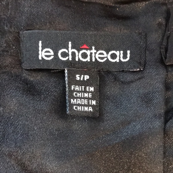 Vintage Chinoiserie Le Chateau Bustier Size Small - Picture 3 of 11